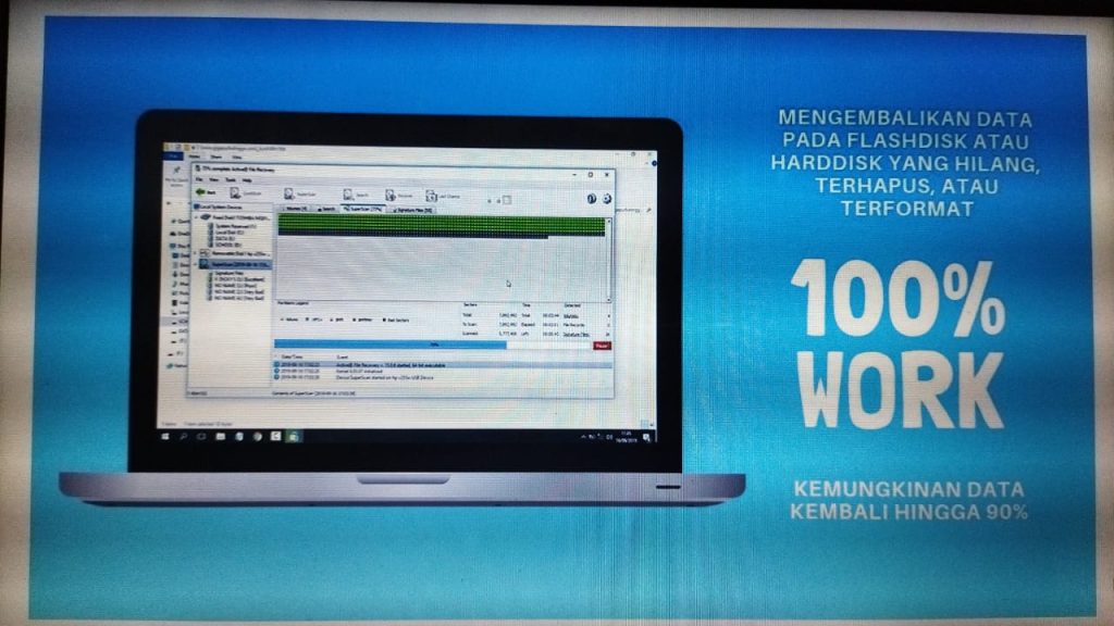 Mengembalikan Data Hardisk Yang Terformat