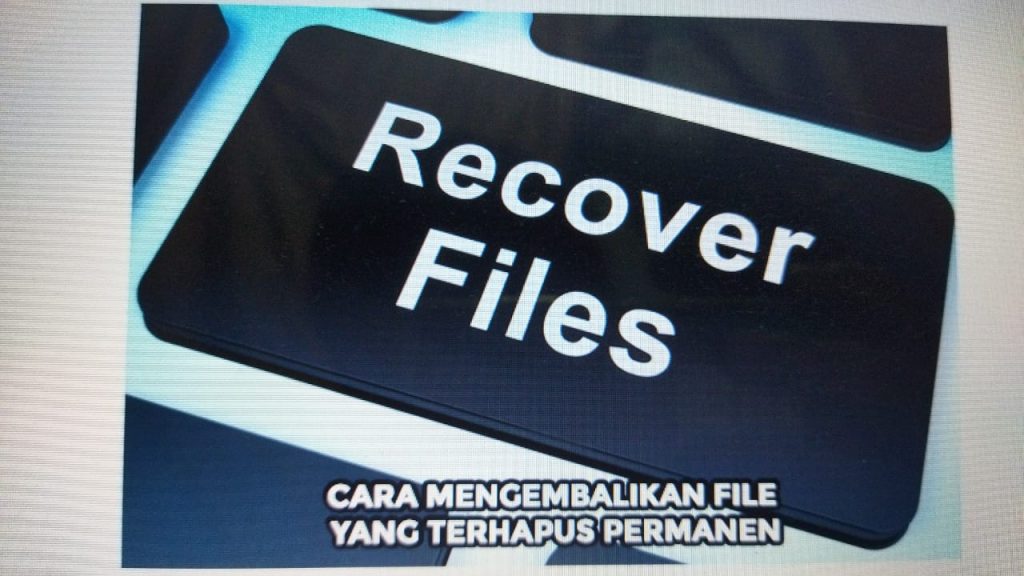 Cara Mengembalikan File Yang Terformat Di Hardisk