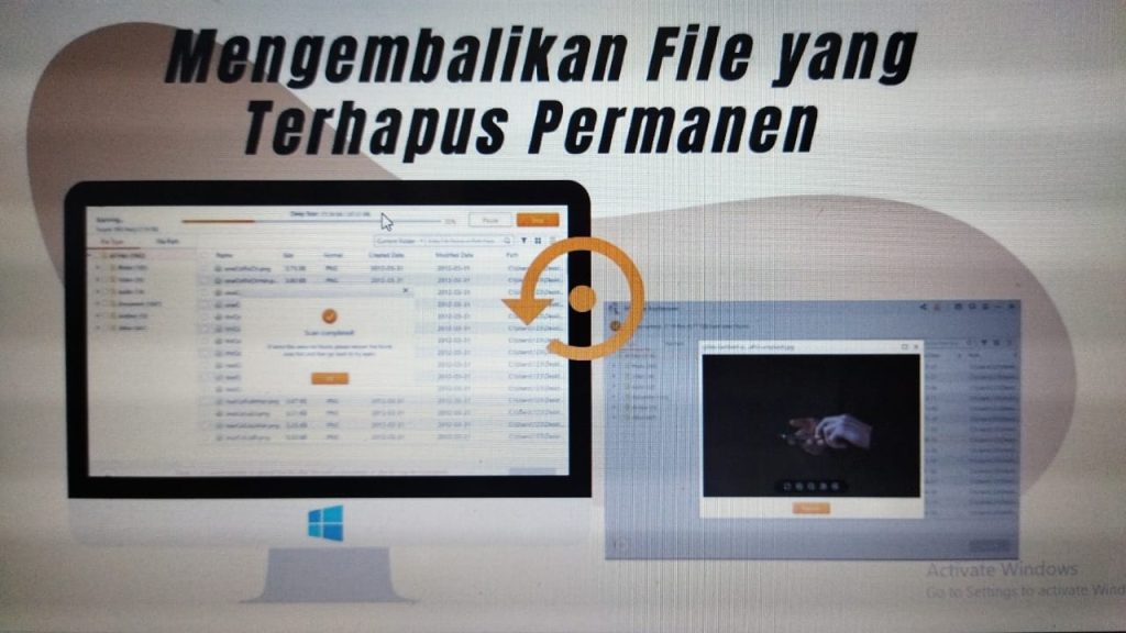 cara mengembalikan data hardisk yang terformat pada windows 10