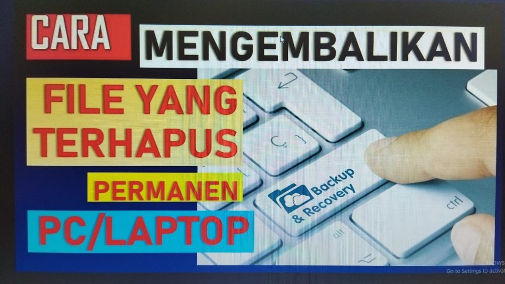 Cara Mengembalikan Data Yang Terformat Di Harddisk