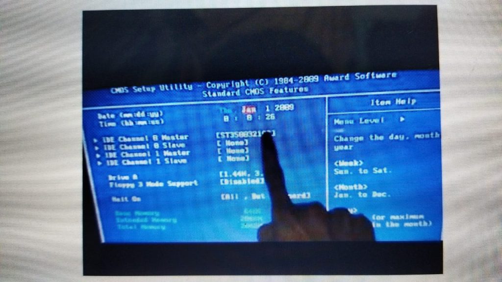 cara mengatasi disk boot failure