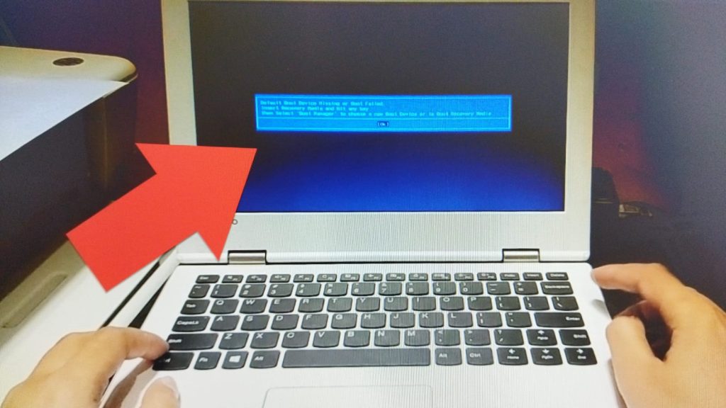 cara mengatasi error disk boot failure insert system disk and press enter