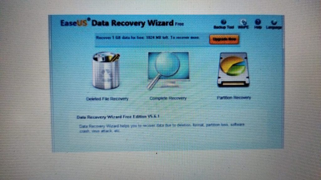 cara menggunakan recovery data