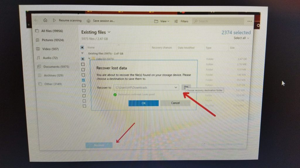 cara recovery data di recycle bin
