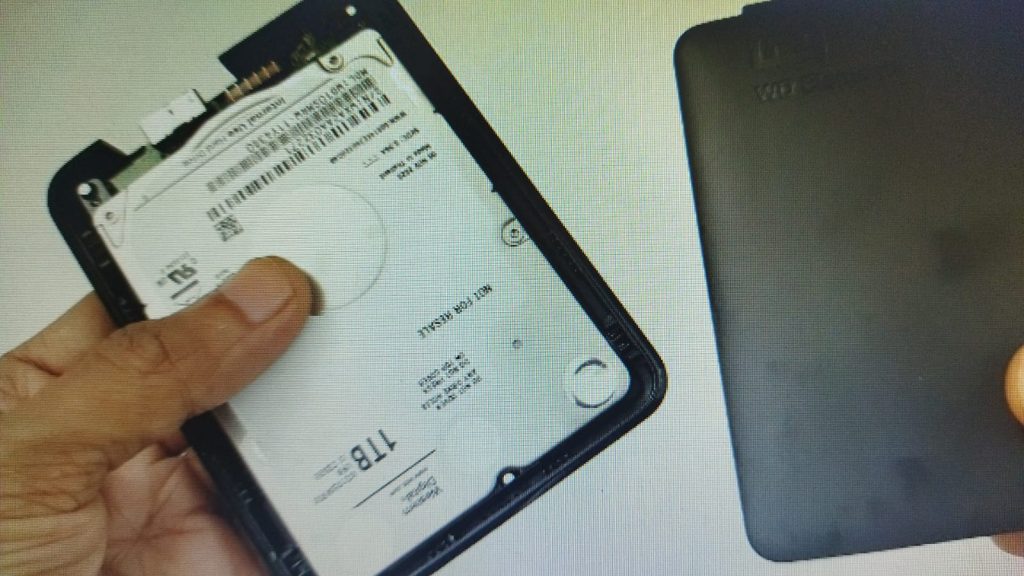 hdd running but not detected